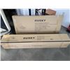 Image 2 : BRAND NEW ASHLEY BEIGE QUEENSIZE STORAGE BEDFRAME, RETAIL $1899