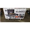Image 1 : BLACKSTONE ORIGINAL OMNIVORE 28-INCH PROPANE GRIDDLE WITH HOOD - TESTED WORKING, RETAIL $549
