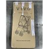 Image 1 : VIVO BLACK 4 WHEEL PET STROLLER