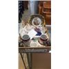 Image 1 : 3 ROYAL ALBERT MOSS ROSE SIDE PLATES, ROYAL WINTON FRUIT CUP AND ASSORTED ITEMS