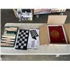Image 1 : 4 YELLOW MOUNTAIN GAMES INCLUDING MAJONG SET, 2 CHESS SETS ETC.