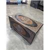 Image 1 : VINTAGE CARVED CEDAR LINED TRUNK