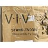 Image 2 : VIVO WHITE MOBILE TV CART