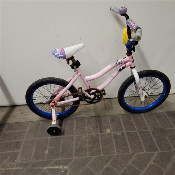 PINK DYNACRAFT KIDS BIKE