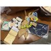 Image 2 : NEW BABY BASKET - BLANKETS, PLUSH RATTLES, BIBS (ALL ORGANIC) CASTING KIT, TEETHERS AND MORE - TOTAL