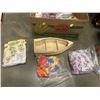 Image 2 : NEW/ OPENED KIDS CRAFT BOX MISC ITEMS