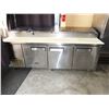 Image 2 : Kelvinator Commercial KCPT92.12 Refrigerated 3-Section Pizza Prep Table