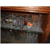 Image 2 : Contents of Shelf: Misc Glassware, Pitchers, Libbey Mixing & Pub Glasses, Goblets, etc