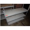 Image 2 : Qty 2 Metal 3-Tier Adjustable Shelving Units 48" x 18"  x 37"H