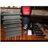 Image 2 : Misc Office Supplies: Metal Sorter, Open Sign, Calculators, Scissors, Clip Boards, etc