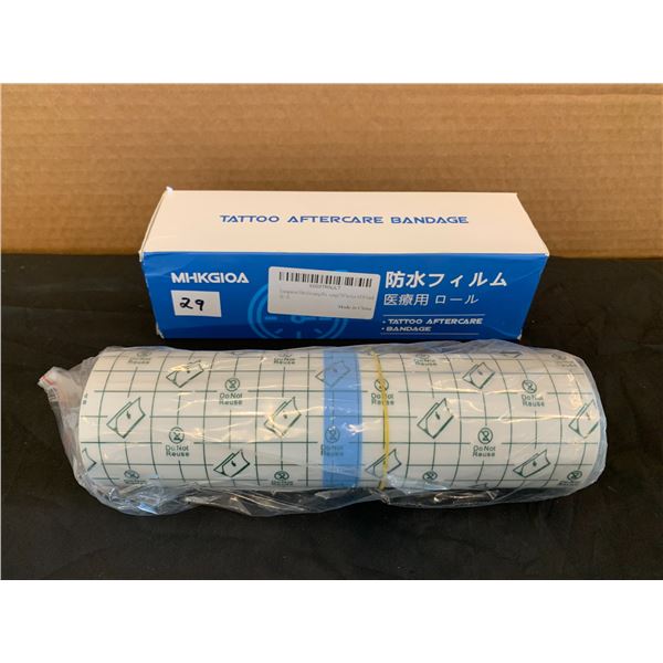 Mhkgioa Tattoo Aftercare bandage Transparent Film Dressing 7.87" x 10.94 Yards