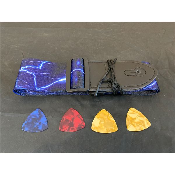 WOGOD Guitar Strap Jacquard Weave Hootenanny - Guitar Strap