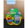 Image 1 : 24 Pack Crayola Washable Sidewalk Chalk Bright Bold Colours 4+