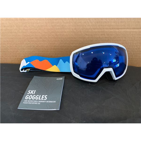 Outdoor Master Kids Ski Goggles Unisex Bluebird Day