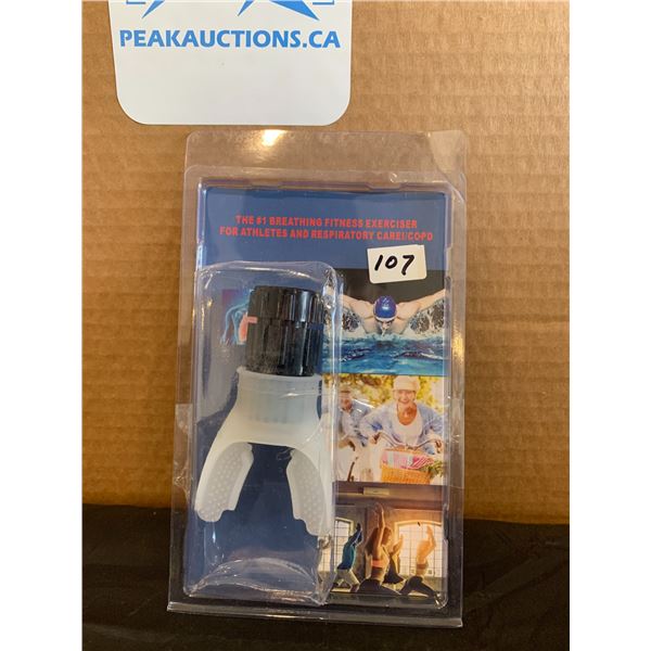 Breathing Resistance Exerciser Trainer Sports #1 Fitness Exerciser & Respiratory