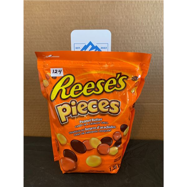 Reese"s Pieces Peanut Butter Candy 1.36kg Bag BB 05 2025