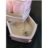 Image 2 : Love In Every Language Rose Pendant And Jewelry Box