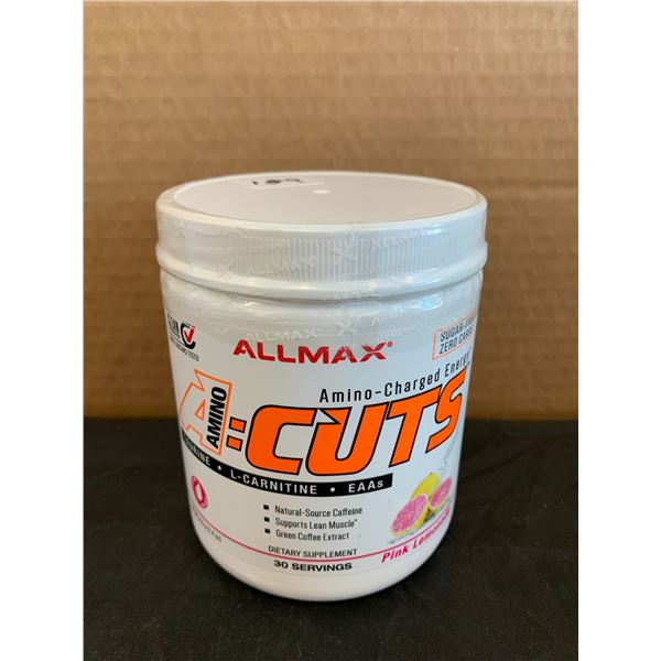 Allmax Amino Charged Energy Cuts Pink Lemonade 30 Servings