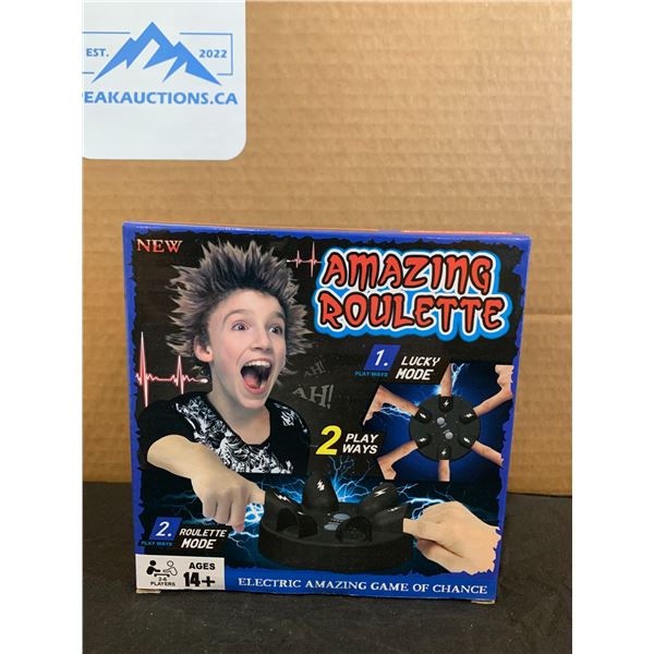 Amazing Roulette Electric Game of Chance 2 Play modes Ages 14 + 2 To 6 Players