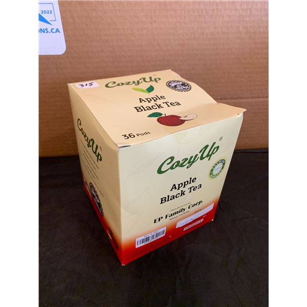 Cozy Up Apple Black Tea Keurig Compatible 36 Pods