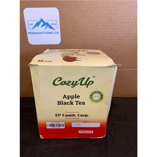 Cozy Up Apple Black Tea Keurig Compatible 36 Pods