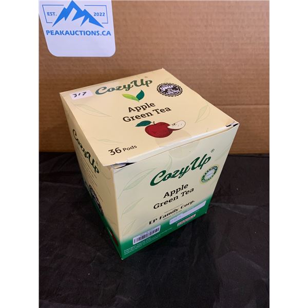Cozy Up Apple Green Tea Keurig Compatible 36 Pods