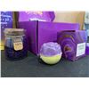 Image 2 : Anlemin Gift Box Set Just for you Includes Candle Cup Bath Bombs And More