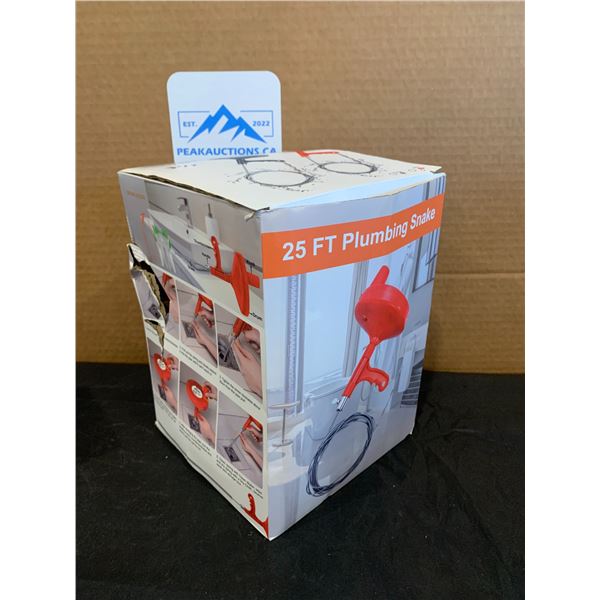 25 Foot Plumbing Snake