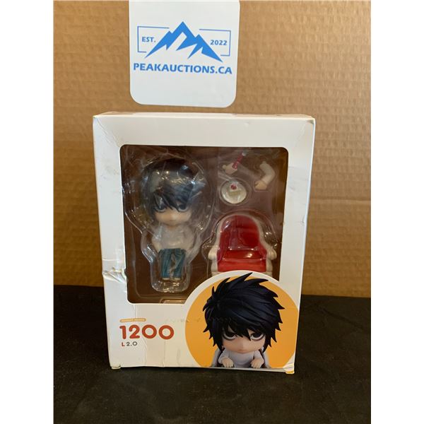 Lawliet Light Yagami Figure Cute Replacement Face And Moveable Action Figure 3.9 Inch