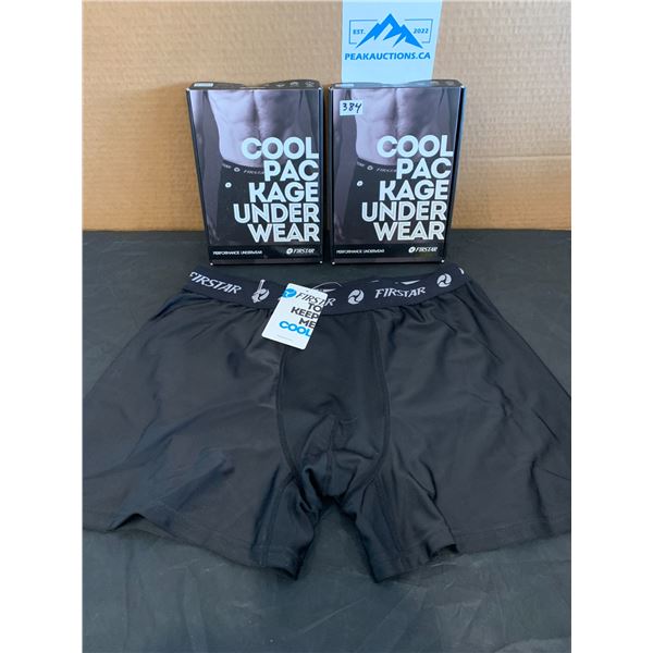 Lot of 2 Firstar Cool Package Performance Underwear