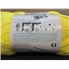Image 2 : Lot of 2 Yarnspirations Bernat Handicrafter Cotton Yellow - 14oz 674 yds