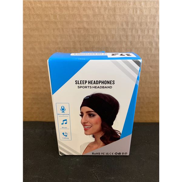 Sleep eadphones Sports Headband Blue Microphone Music Calling