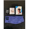 Image 1 : Sleep eadphones Sports Headband Blue Microphone Music Calling