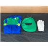 Image 1 : Luigi Costume Childs Large