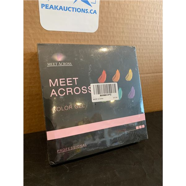 Meet Across Color Gel Nail Polish 12Pcs