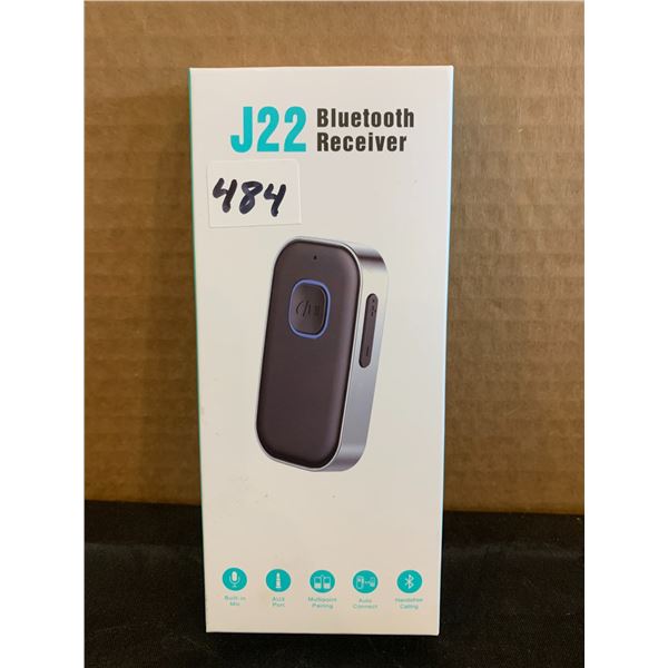 J22 Bluetooth Receiver Car Adapter Dual Link Built In Mic