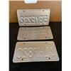 Image 2 : Lot of 3 California License Plates
