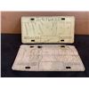 Image 2 : Lot of 2 Beautiful British Columbia License Plates