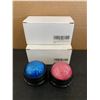 Image 1 : Lot of 2 Massage Roller Ball 2 Pack Pink & Blue