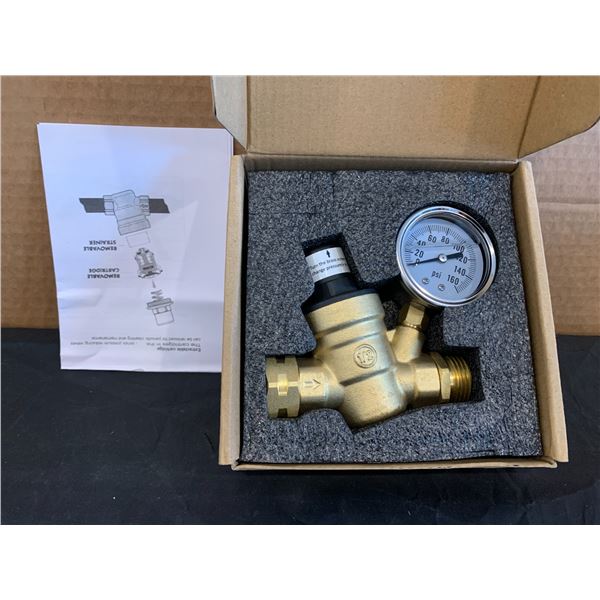 Renator M11-0660R Water Pressure Regulator Valve Adjustable Water Pressure Reducer