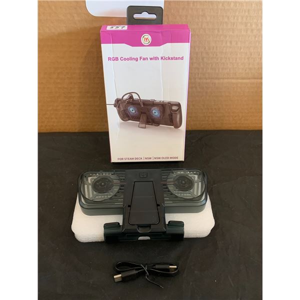 RGB Cooling Fan With Kickstand for Steam Deck NSW NSW Oled Mode