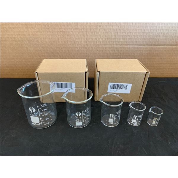Lot of 2 Beaker 5 Pcs Set