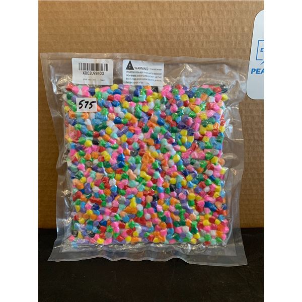 Hapee Pompoms Crafting Kit 2000 Pcs 1cm Assorted Pompom Colours