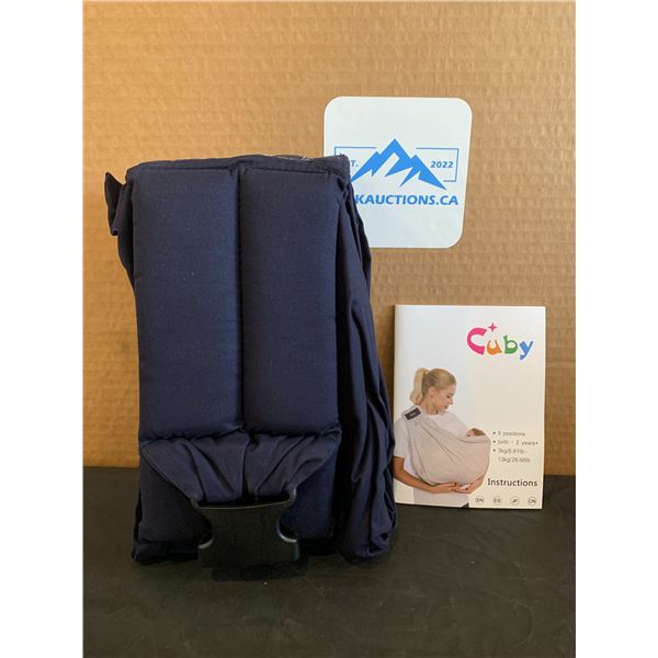 Cuby Baby Carrier 5 Positions Birth to 2 Years + 3kg to 28.66kg  Black