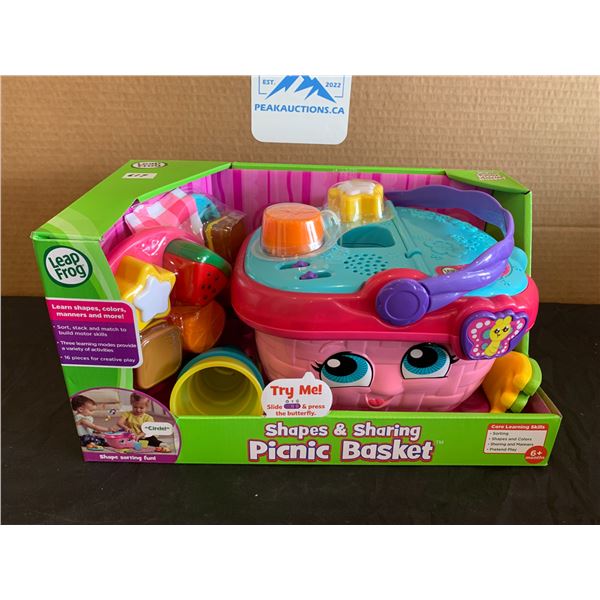 Leap Frog Shapes & Sharing Picnic Basket