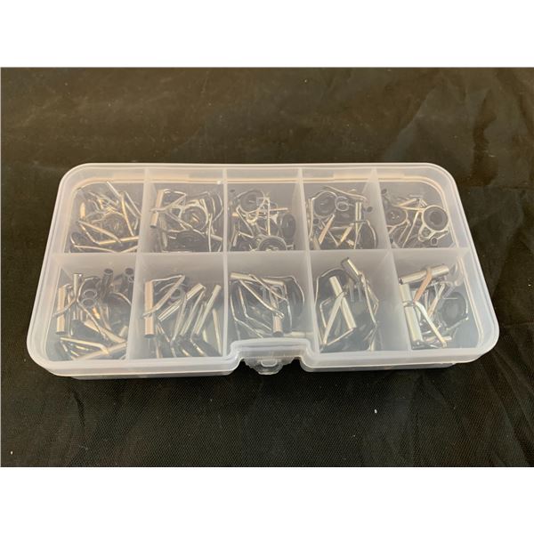 80 PCS Fishing Rod Guide - Stainless Steel Ceramics