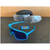 Image 1 : Cylcing Sunglasses In Case - Windproof - Polarized