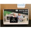Image 1 : Easy To Read Digital Day Clock