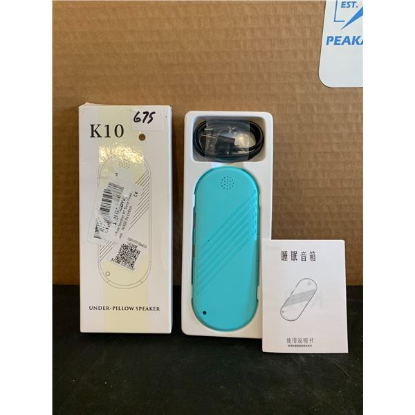 K10 Under Pillow Speaker - Bluetooth