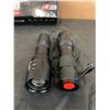 Image 3 : 2 Pack of Tactical LED Flashlights - 5 Lighting Modes
